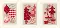 PN-0146572 Cros stitch kit (postcards) Vervaco "Christmas motifs"