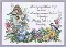 03160 Counted cross stitch kit DIMENSIONS "Flowery Verse"