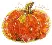 BP-242 Beadwork kit for creating broоch Crystal Art "Pumpkin"