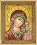 Rhinestone decoration kit КС-048 "The Kazan Icon of the Mother of God"