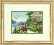 70-65145 Counted cross stitch kit DIMENSIONS "Bayside Cottage"