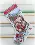 08752 Counted cross stitch kit DIMENSIONS "Santa's Journey Stocking"