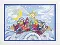 BT-235 Counted cross stitch kit Crystal Art "Carols"