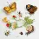 Cross-stitch kit M-454 Counted cross stitch kit series "Favorite garden"