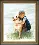 BT-043 Counted cross stitch kit Crystal Art "Close friend"