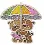F-111 Designer kit Magnet "Under an umbrella"