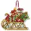 70-08914 Counted cross stitch kit DIMENSIONS "Sleigh Christmas Ornament"