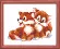 Cross-stitch kit М-150 (А-119) "Foxes"