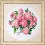 Mixed technique stitch kit М-155 "Peonies"