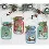 70-08964 Counted cross stitch kit DIMENSIONS "Christmas Jar Ornaments"