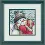 70-08833 Counted cross stitch kit DIMENSIONS "A Kiss for Snowman"