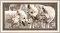 Cross-stitch kit М-126 "White wolves" 