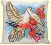 Cross-stitch kit RT-138 "Pigeons"