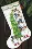 08820 Counted cross stitch kit DIMENSIONS "Trimming the Tree. Stocking"