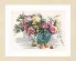 PN-0162299 Набор для вышивки крестом LanArte Still Life of Flowers "Натюрморт из цветов". Catalog. Kits