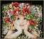 PN-0156698 Набор для вышивки крестом LanArte Girl with flowers "Девушка с цветами". Catalog. Kits