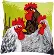 PN-0149808 Набор для вышивания крестом (подушка) Vervaco "Петух и куры". Catalog. Kits