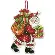 70-08912 Набор для вышивания крестом DIMENSIONS Santa with Bag Christmas Ornament "Рождественское украшение Санта Клаус с мешком". Catalog. Kits