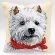 PN-0008572 Набор для вышивания крестом (подушка) Vervaco West Highland Terrier "Норвич терьер". Catalog. Kits