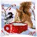 PN-0163871 Набор для вышивания крестом (подушка) Vervaco Squirrel and tit "Белка и синица". Catalog. Kits