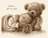 PN-0163786 Набор для вышивки крестом Vervaco Sweet dreams "Сладкие сны". Catalog. Kits