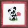Набор для вышивки крестиком Чарівна Мить №547 "Пандочка"  . Catalog. Kits