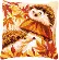 PN-0187296 Набор для вышивания крестом (подушка) Vervaco Hedgehogs on mushroom "Ежики на грибах". Catalog. Kits
