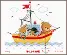 PN-0168466 Набор для вышивки крестом Vervaco Boat sailing "Парусный спорт". Catalog. Kits