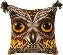 Набор для вышивки подушки крестиком Чарівна Мить РТ-176 "Сова"  . Catalog. Kits