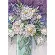 65074 Набор для вышивания крестом Белые пионы/White Peonies,13*18см,DIMENSIONS(перевыпуск). Catalog. Kits