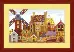 ВТ-106 Набор для вышивания крестом Crystal Art "Сказочный городок". Catalog. Kits