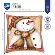 PN-0202694 Набір для вишивання хрестом (подушка) Vervaco Сніговик. Catalog. Kits
