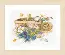 PN-0155029 Набор для вышивки крестом LanArte Spring Flowers Basket "Корзина весенних цветов". Catalog. Kits