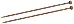 20224 Спицы прямые Symfonie Wood KnitPro, 35 см, 8.00 мм. Catalog. Knitting. Needles