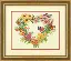70-35336 Набор для вышивания крестом DIMENSIONS Wildflower Wreath "Венок из полевых цветов". Catalog. Kits