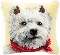 PN-0014148 Набор для вышивания подушки (ковроткачество) Vervaco Dog "Собачка". Catalog. Kits