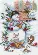 08801 Набор для вышивания крестом DIMENSIONS Snowman and Friends "Снеговик и друзья". Catalog. Kits