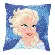 PN-0165924 Набор для вышивания крестом (подушка) Vervaco Disney Frozen "Elsa". Catalog. Kits