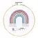 72-76182 Набір для вишивання гладдю DIMENSIONS BE HAPPY RAINBOW  Веселка з п'яльцями. Catalog. Kits