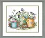 70-03243 Набор для вышивания крестом DIMENSIONS Watering Cans "Садовые лейки". Catalog. Kits