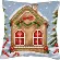 PN-0214117 Набір для вишивання хрестом (подушка) Vervaco Пряничний будиночок. Catalog. Kits