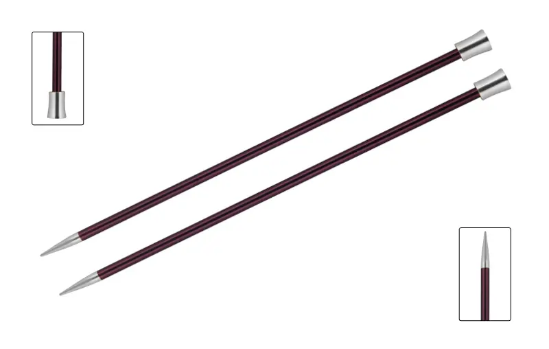 47273 Спицы прямые Zing KnitPro, 30 см, 6.00 мм. Catalog. Knitting. Needles