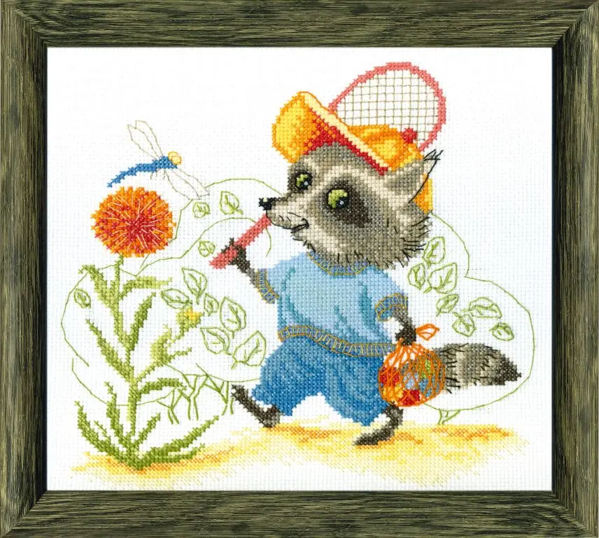 ВТ-021 Набор для вышивания крестом Crystal Art "Летний отдых". Catalog. Kits