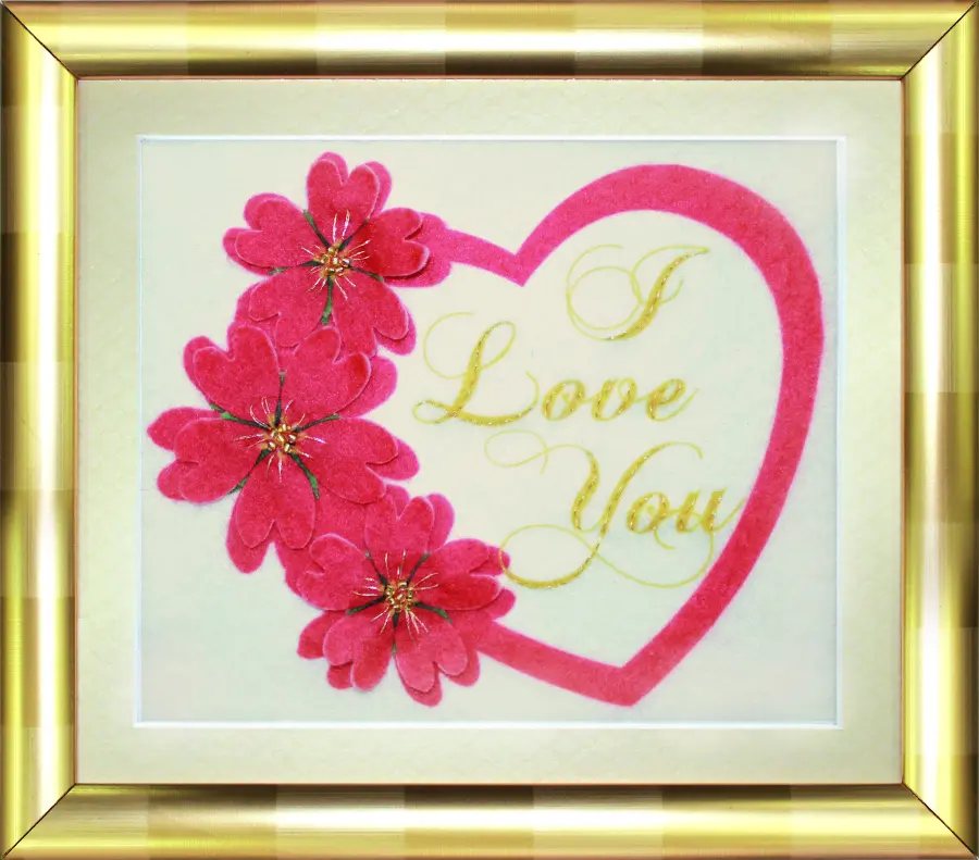 Набор картина из фетра Чарівна Мить В-184 "Валентинка". Catalog. Kits