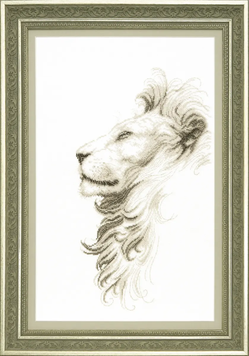 Набор для вышивки крестиком Чарівна Мить М-247 "Лев"  . Catalog. Kits