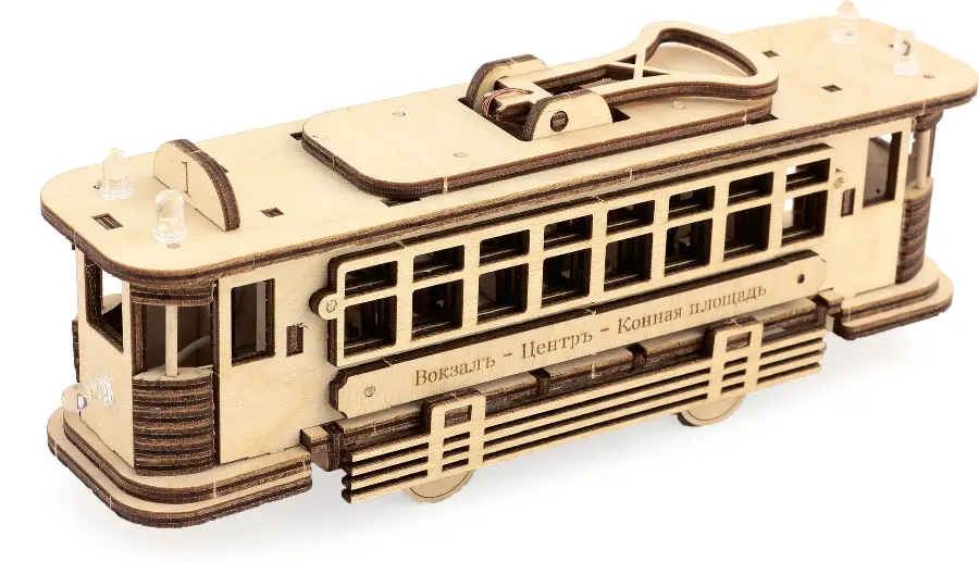 F-134 Набор-конструктор Чарівна Мить "Харьковский трамвай" . Catalog. Kits