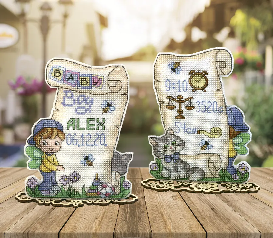 Т-72 Набор для вышивания крестом Crystal Art Серия "Радостные события". Catalog. Kits