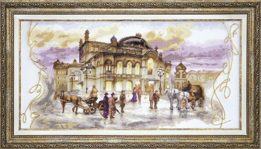 Набор для вышивки крестиком Чарівна Мить М-287 "Театральный вечер". Catalog. Kits