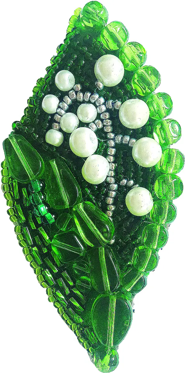 БП-212 Набор для изготовления броши Crystal Art "Ландыш". Catalog. Kits