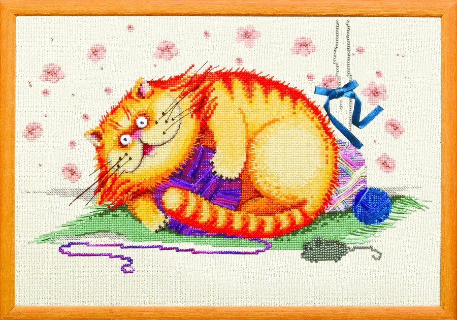 Набор для вышивания Чарівна Мить М-107 "Кот-шалун". Catalog. Kits